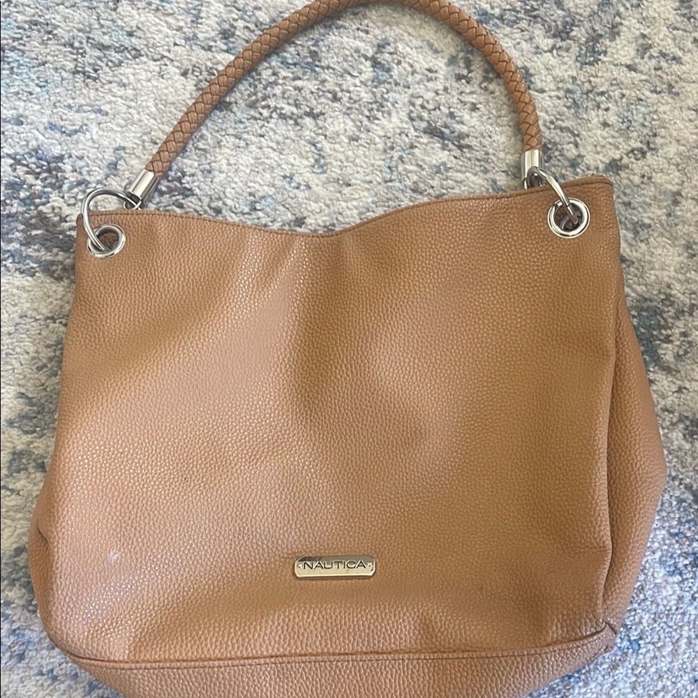 Nautica Tan Leather Women's Bag